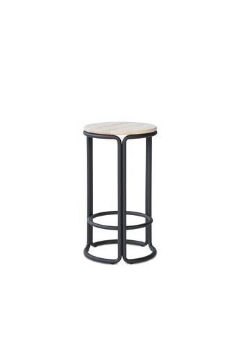PLEASE WAIT to be SEATED - Barkruk - Hardie Counter Stool / By Philippe Malouin - Natural Ash / Black