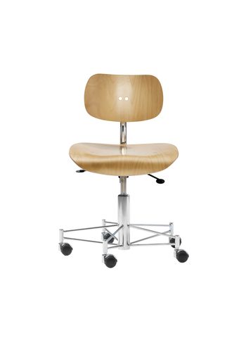 PLEASE WAIT to be SEATED - Office Chair - SBG197R Office Chair / By Egon Eiermann - Beech