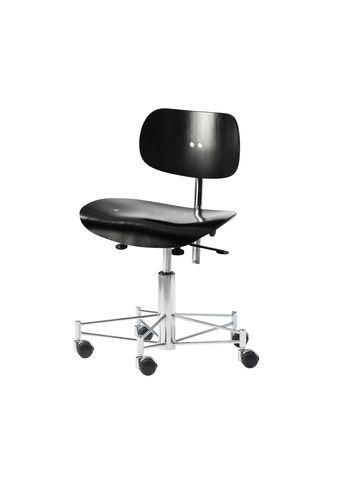 PLEASE WAIT to be SEATED - Office Chair - SBG197R Office Chair / By Egon Eiermann - Black