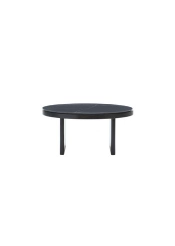 PLEASE WAIT to be SEATED - Salontafel - ANZA Coffee Table / By Rui Pereira and Ryosuke Fukusada - Black Marble / Stained Black Oak