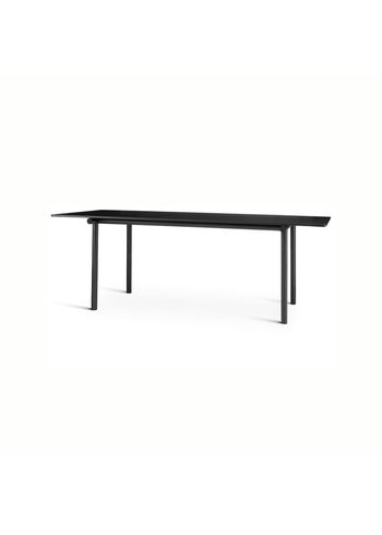 PLEASE WAIT to be SEATED - Ruokapöytä - Tubby Tube Table / By Faye Toogood - Black / Black