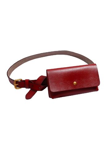 Plissé Copenhagen - Riñonera - Taia Belt Bag - Burgundy