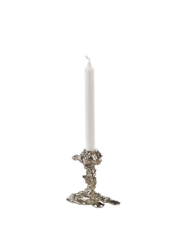 Pols Potten - Candlestick - Candle Holder Drip - Silver - small