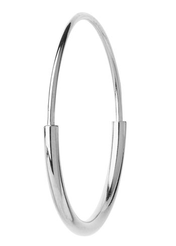 Maria Black - Earring - Delicate 22 Hoop - Silver
