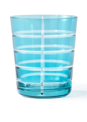 Polspotten - Glas - Cuttings Tumblers - Lightblue