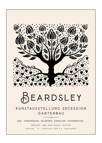 Poster and Frame - Plakat - Beardsley Art Exhibition - Beardsley art exhibition