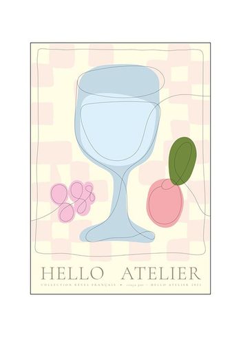 Poster and Frame - - Hello Atelier - Du Vin