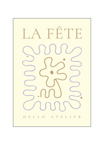 Poster and Frame - - Hello Atelier - La Fête 01