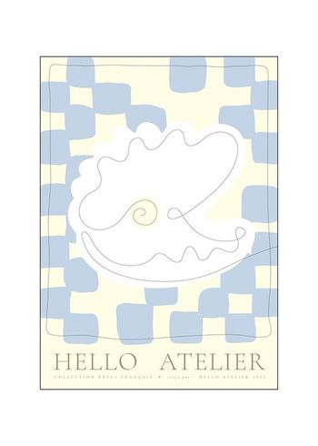 Poster and Frame - - Hello Atelier - Perle
