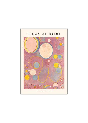 Poster and Frame - Poster - Hilma af Klint, The Ten Largest No. 08 - No. 08