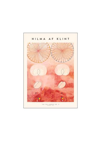 Poster and Frame - Poster - Hilma af Klint, The Ten Largest No. 09 - No. 9