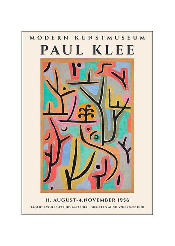 Poster and Frame - Plakat - Paul Klee x PSTR Studio - Modern Kunstmuseum