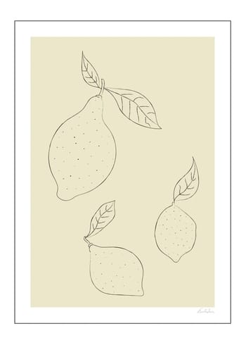 Poster and Frame - Poster - Simple Lemons - 199