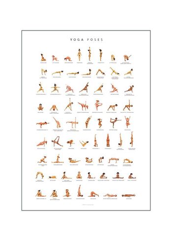 Poster and Frame - Poster - YOGA - Yoga Poses