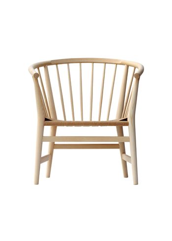 PP Møbler - Fauteuil - pp112 British Chair / By Hans J. Wegner - Natural Papercord / Soaped Ash