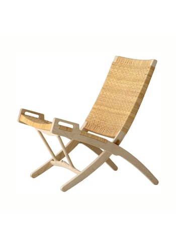 PP Møbler - Lounge stoel - pp512 Folding Chair / By Hans J. Wegner - Soaped Ash