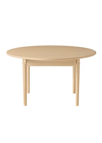 PP Møbler - Dining Table - pp70 Round Table / By Hans J. Wegner - Soaped Ash