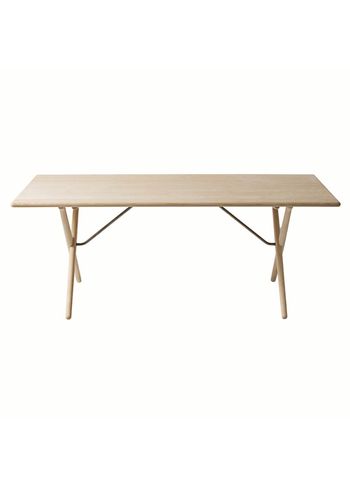 PP Møbler - Spisebord - pp85 Cross Legged Table / By Hans J. Wegner - Soaped Ash