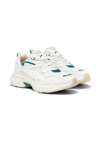 PUMA - Sneakers - Morphic Base Varsity - Warm White/Malachite