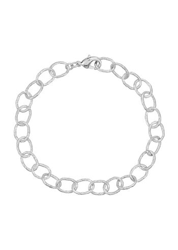 Pure By Nat - Bransoletka - Chain Bracelet - Silver Plated