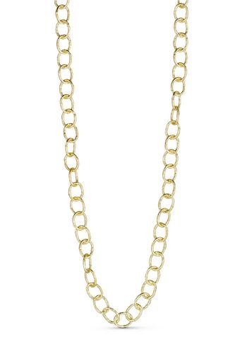 Pure By Nat - Naszyjnik - Short Chain Necklace - Gold Plated