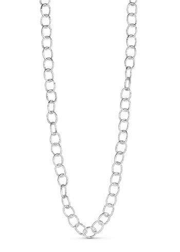 Pure By Nat - Náhrdelník - Short Chain Necklace - Silverplated