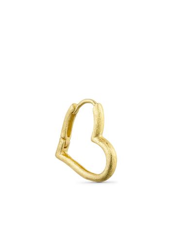 Pure By Nat - Orecchino - Esmee Heart Earring - Gold Plated