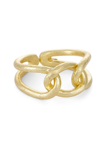 Pure By Nat - Ligue para - Bea Ring - Gold Plated