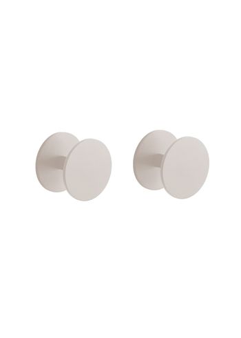 raawii - Perchas - Pipeline Hook / Set of 2 - Pearl White