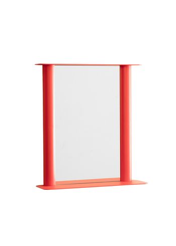 raawii - Specchio - Pipeline Mirror / Small - Red