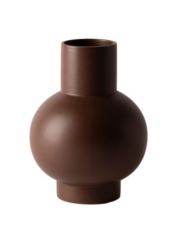 raawii - Vase - Strøm Vase / Large - Chocolate