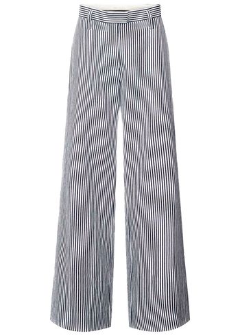 Rabens Saloner - Bukser - Easy Tailoring Pant - Julla - Blue stripe