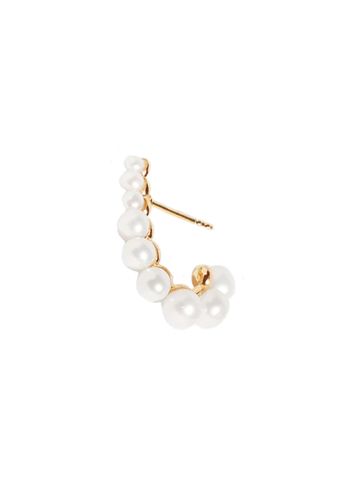 Ragbag Studio - Boucle d'oreille - No. 12063 - Gold & Pearls