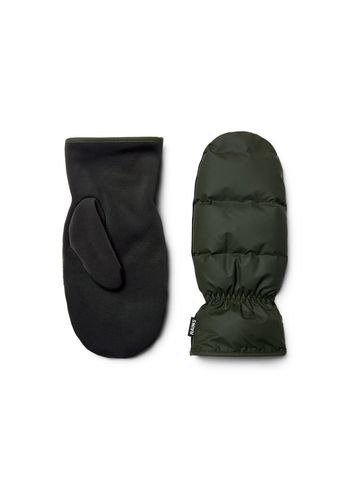 Rains - Luffer - Lohja Puffer Mittens W1t2 - Green