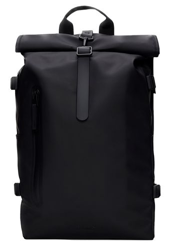 Rains - Backpack - Rolltop Rucksack Large W3 - Black