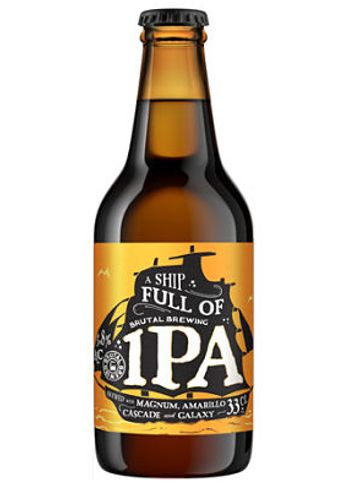 RealDrinks - Herkkukauppa - Brutal Brewing Beer - A Ship full of IPA