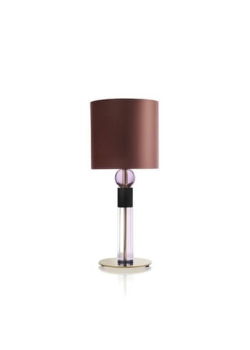 Reflections Copenhagen - Candeeiro de mesa - Carnival Table Lamp - Pink/Black - Clear