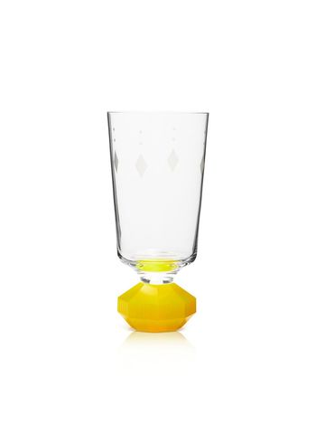 Reflections Copenhagen - Cocktail glass - Chelsea Tall Crystal Glass, Set of 2 - Clear, Yellow