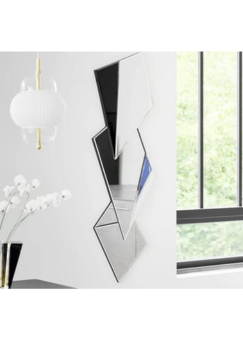 Reflections Copenhagen - Spegel - Bellatrix Mirror - Silver/Cobalt/White/Black