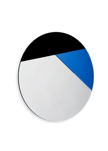 Reflections Copenhagen - Mirror - NOUVEAU Mirror - 80 - Silver/Cobalt/Black