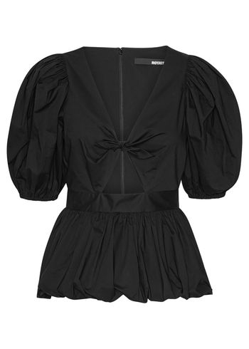 ROTATE by Birger Christensen - Bluse - Marie Puff Sleeve Bubble Top - Black