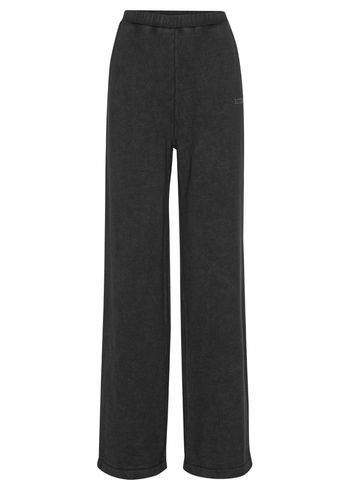 ROTATE by Birger Christensen - Kalhoty - Washed Heavy Sweatpants - Black