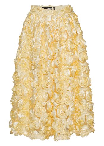 ROTATE by Birger Christensen - Kjol - Maxi Sun Skirt - Pastel Yellow