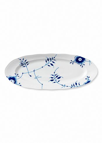 Royal Copenhagen - Prato - Blue Fluted Mega - Dish - Oval Dish - 60 cm