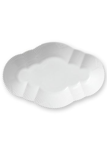 Royal Copenhagen - Dish - White Elements - Dish - Dish - 23 cm
