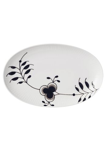 Royal Copenhagen - Vaisselle - Black Fluted Mega - Dish - Small Dish - 23 cm