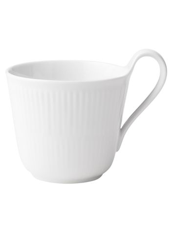 Royal Copenhagen - Mok - White Fluted - Mug - High Handle Mug