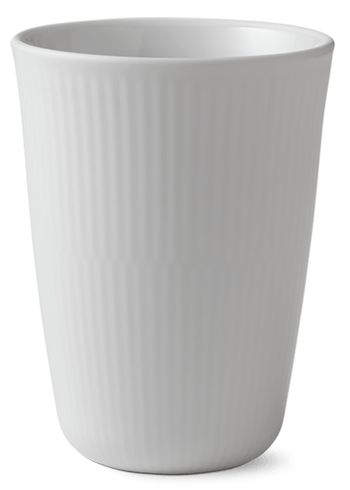 Royal Copenhagen - Mug - White Fluted - Mug - Thermal Mug - 39 cl