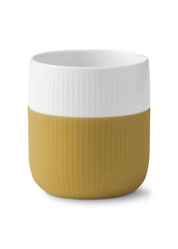 Royal Copenhagen - Mugg - Riflet Contrast Mug - Mustard