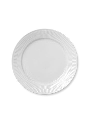 Royal Copenhagen - Platta - White Fluted - Plate - 27 cm
